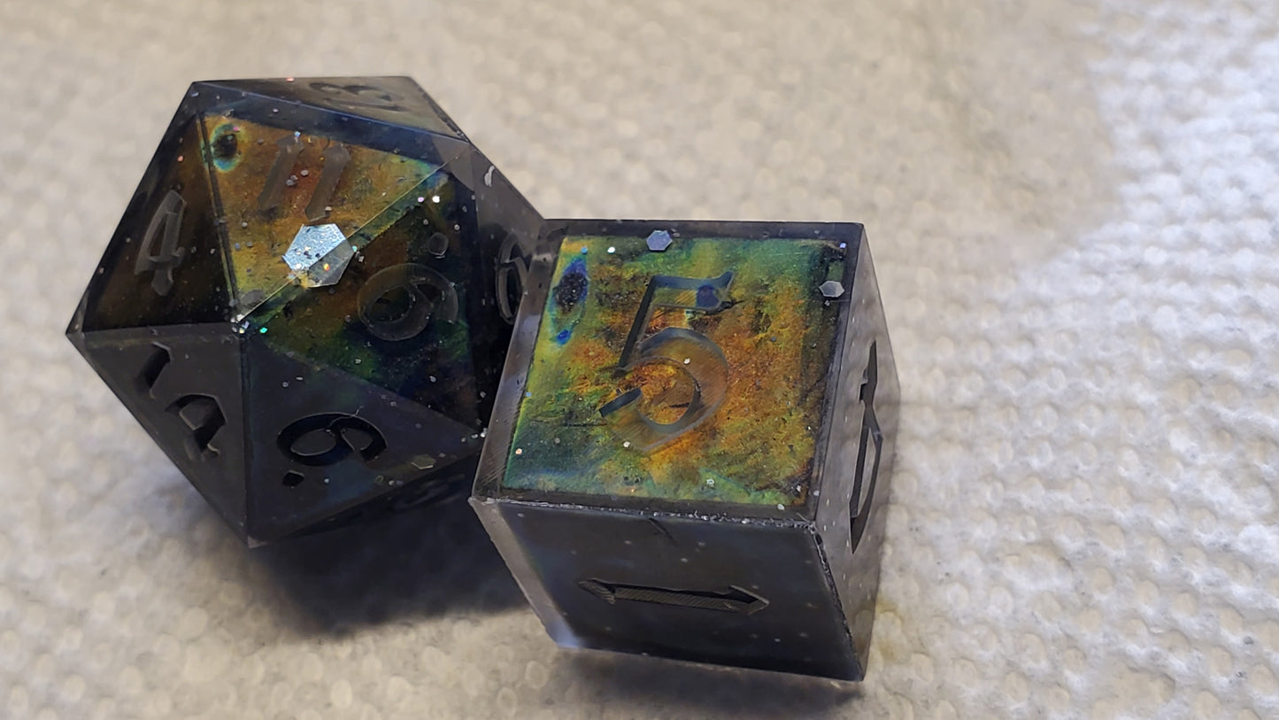 In the Mood for GLITTER! standard dice image 3
