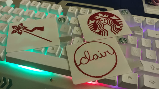 Custom cut vinyl decals image 1