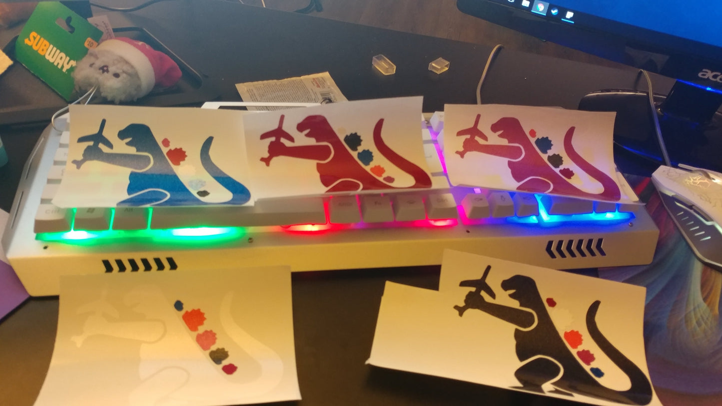 Custom cut vinyl decals image 3