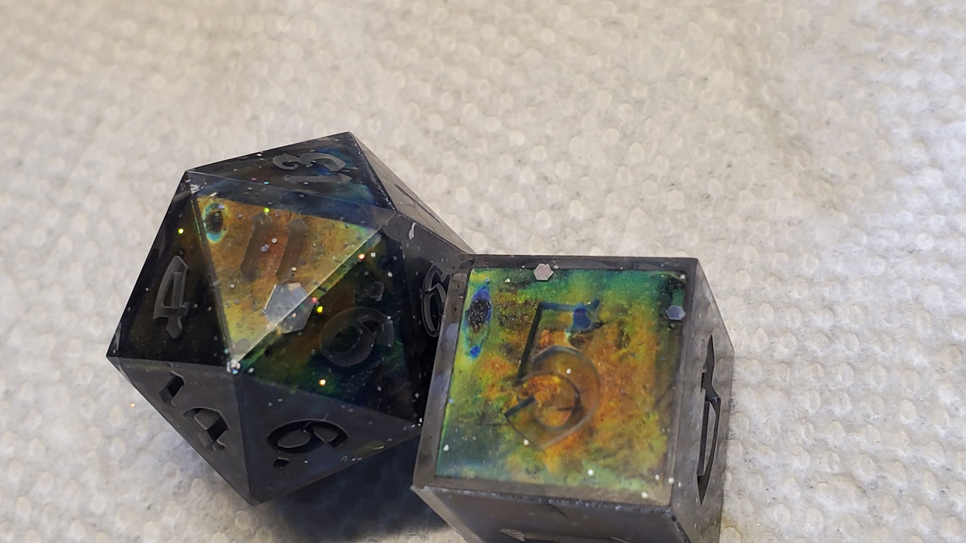 In the Mood for GLITTER! standard dice image 5