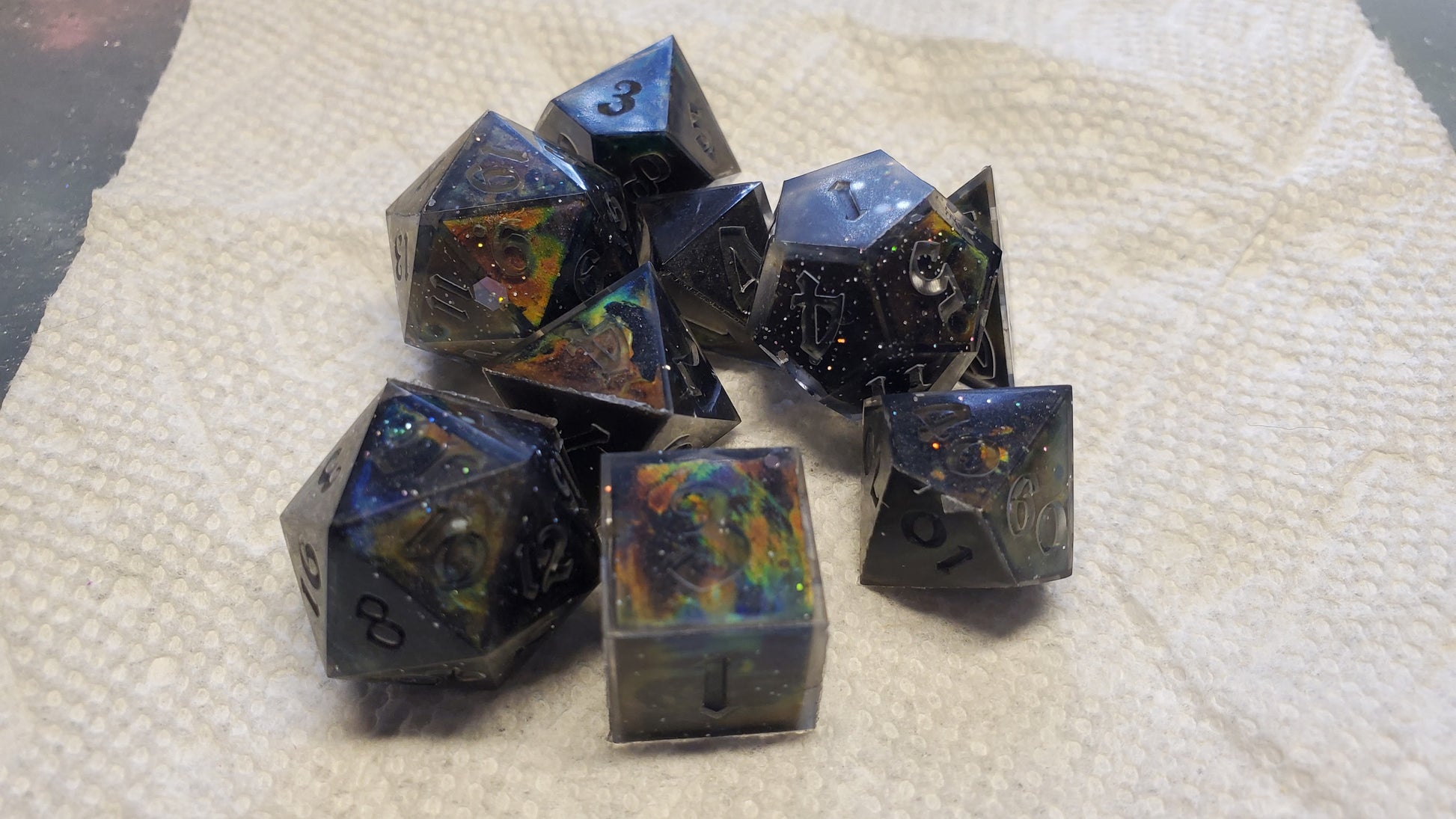 In the Mood for GLITTER! standard dice image 4