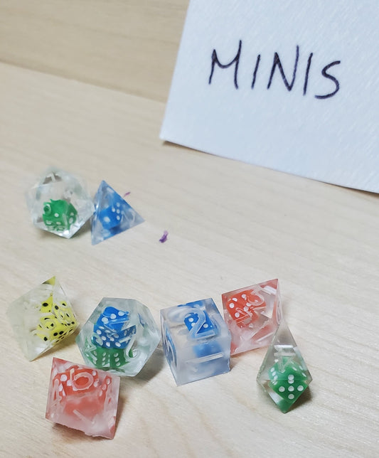 Baby 6 - miniature dice with dice inside image 0